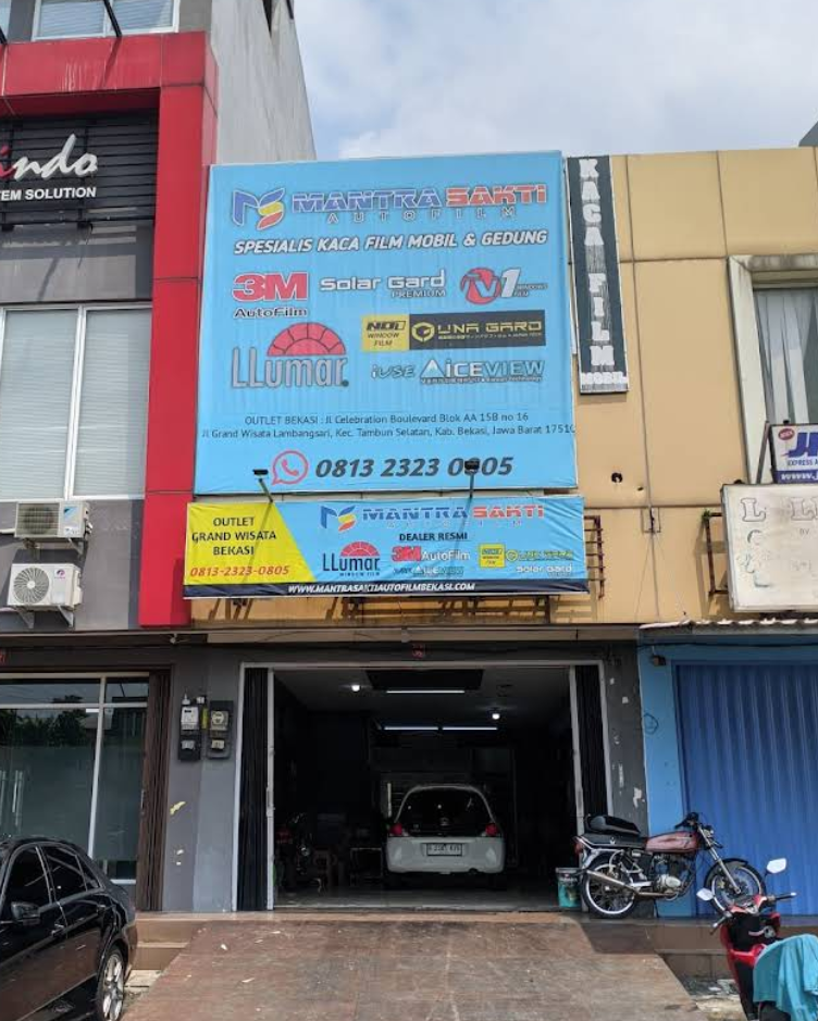 Mantra Sakti Autofilm Bekasi Pusat Kaca Film Premium dan Terpercaya di Grand Wisata